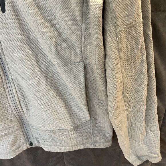 The North Face Mens Gray jacket coat top Sweatshirt Full Zip Size Small - Picture 5 of 7